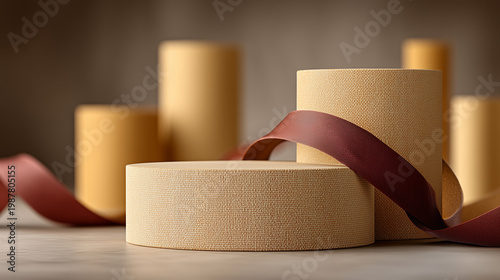 Product Display with Ribbon...