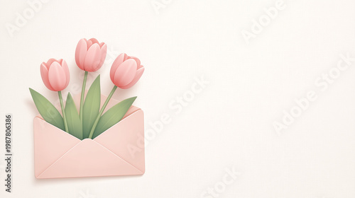 Floral Greeting: Three deli...