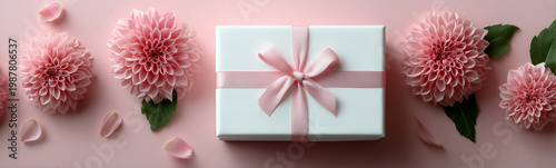 Elegant Gift and Floral Emb...
