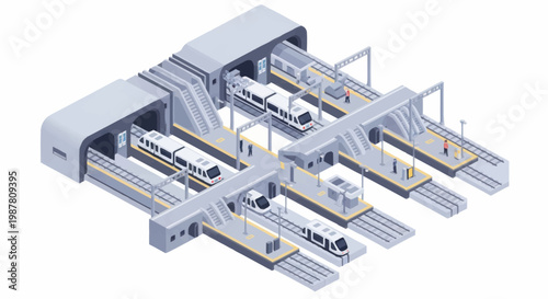 Industrial conveyor belt system machinery.