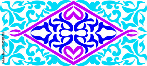 Floral pattern. wood carving pattern