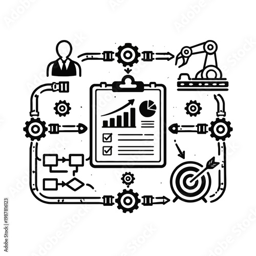 Automated Workflow and Business Process Optimization using Technology and Robotics
