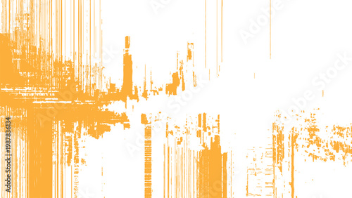 Grungy texture with yellow and white abstract distressed background pattern design element