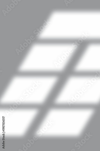 Window shadow overlay with light. Light effect from window overlay 