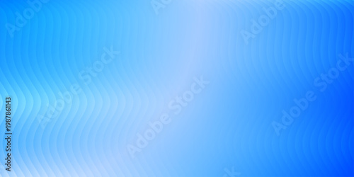 Sky Blue Abstract Background with Soft Ripple Waves and Bright Center Glow for Creative Business Presentations and Modern Technology Layouts