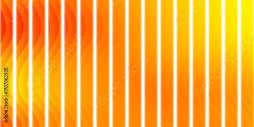 Minimalist Aesthetic Background with Parallel Linear Bars in Vibrant Sunset Tones of Gold and Orange Perfect for Creative Presentations Graphic Backdrop and Digital Marketing Assets