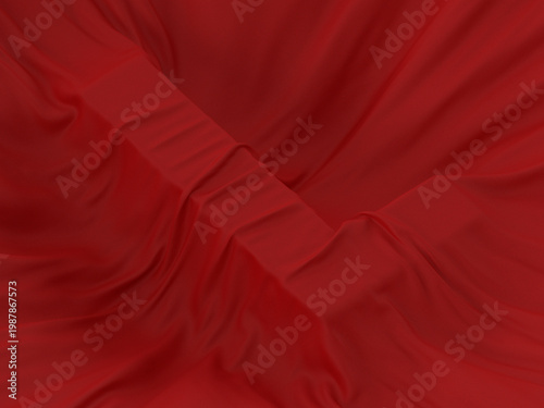 Billede på lærred Cloth letter L