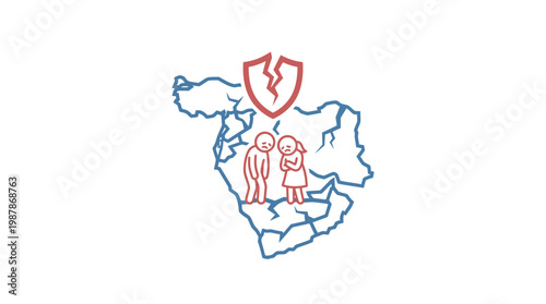 Broken Family Protection Concept