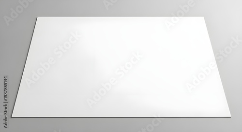 Stack of blank white paper sheets ready for writing or printing