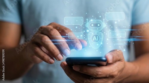 AI agent chatbot software helps engineers automate development tasks with smart technology on mobile devices for faster results