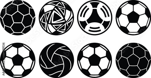 Collection of sports balls