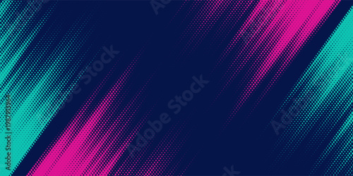 Car sticker wrap banner abstract sporty lines pink blue greenish grunge color combination brush storm thunder modern pattern racing motorsport.