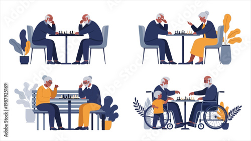  A Study of Intergenerational Wisdom, Intellectual Engagement, and Leisurely Chess Matches.