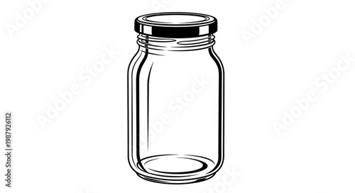 empty glass bottle