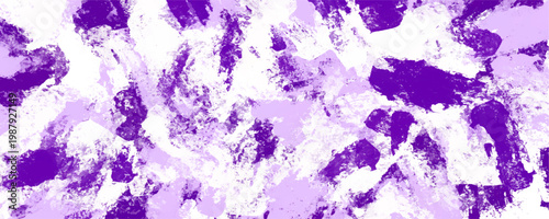 Obraz na płótnie Abstract purple and white distressed grunge paint texture background