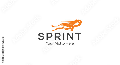 Creative Cheetah Logo Depicting Speed and Motion For Brand Promotion and Company Identity