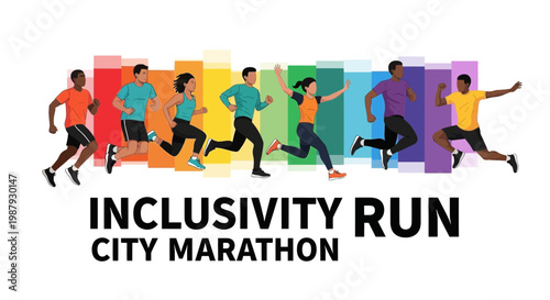 Diversity Marathon: A Vibrant Representation of Equality and Community Unity