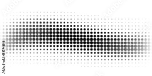 Grunge halftone gradient background. Faded grit noise texture. White and black sand wallpaper. Retro pixelated backdrop. Anime or manga style comic overlay.