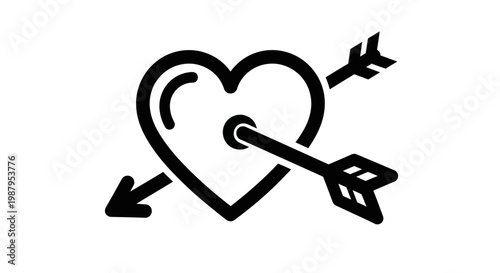 black ear icon with arrow pointing to it