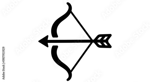 black arrow rotating symbol on white background