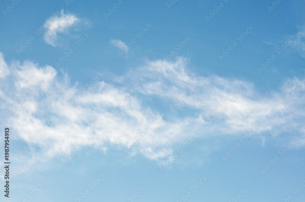 Obraz premium blue sky with clouds