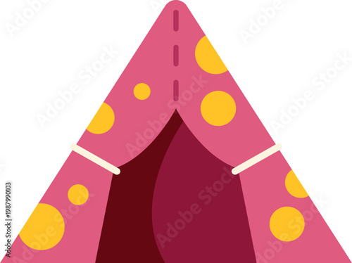 Play tent for kids, promoting childhood fun and imaginative adventures