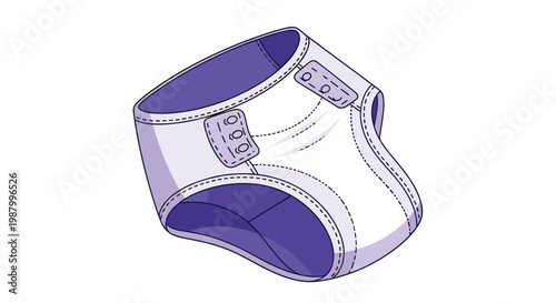 Protective absorbent adult undergarment designed for incontinence care and hygiene with leak proof barriers and comfortable fit.