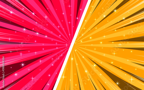 Versus comic book frame. Vs comic book clash frame on halftone line background.