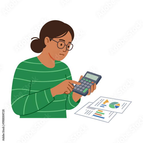 A cheerful man smiles while looking back over his shoulder in an illustration.