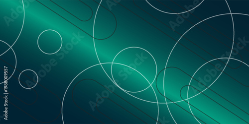 Digital technology speed connect blue green background cyber nano information abstract nice modern business neutral