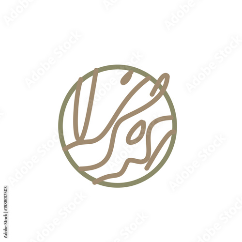 Mercury simple drawn vector icon. Space planet