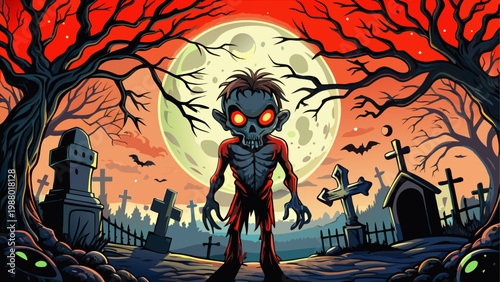 Detailed illustration of a human brain with interconnected tree roots