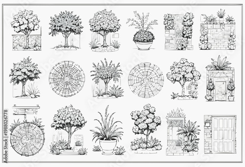 vector illustration style black ink line art on a solid white canvas