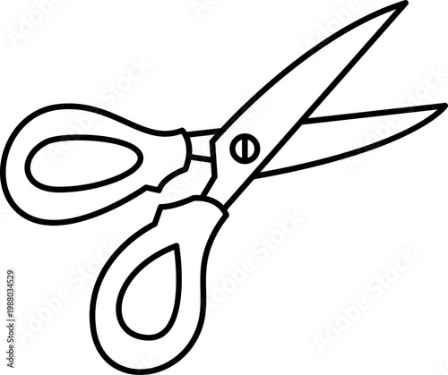 Scissors Line Icon