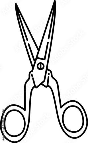 Scissors Line Icon