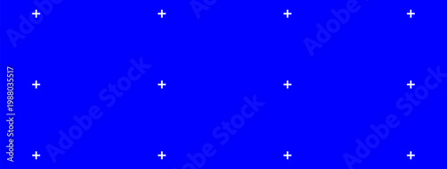 Blue chroma key with tracking points for video compositing and visual effects