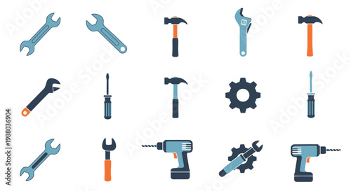 Assorted Hand Tools Collection for Repair and Construction Projects