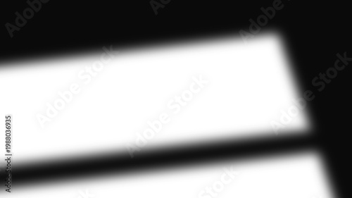 Tableau sur toile Realistic shadow overlay isolated on transparent background