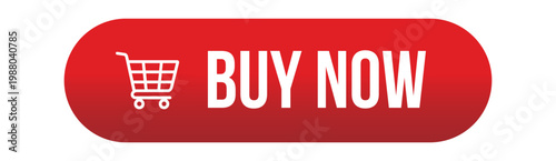 buy now button with shopping cart icon, modern call to action elements for online store interfaces, ecommerce websites, mobile apps, checkout flows, and digital marketing design. Vector illustration