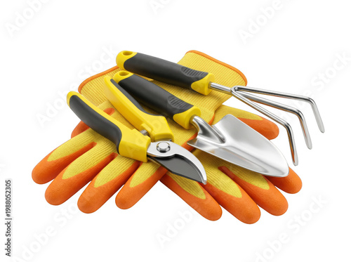Set of professional hand tools including pliers and cutters