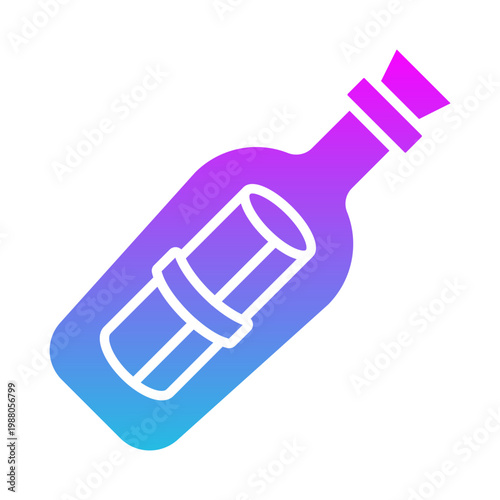 Message In Bottle Icon