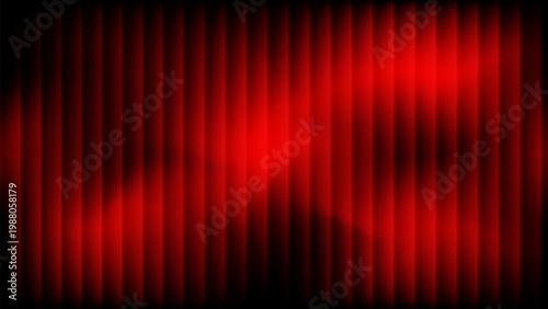 Red and black wave spectrum illustrator