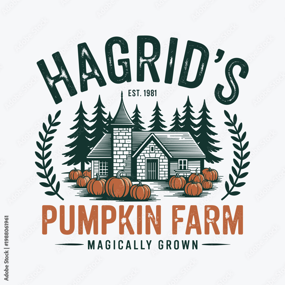 Ταπετσαρία Hagrid's Pumpkin Patch Png
