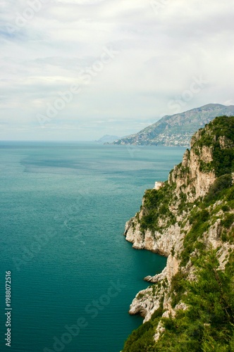 View on the Amalfi coast