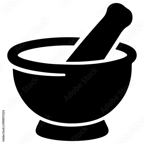 Mortar and pestle bowl kitchen 1 cooking