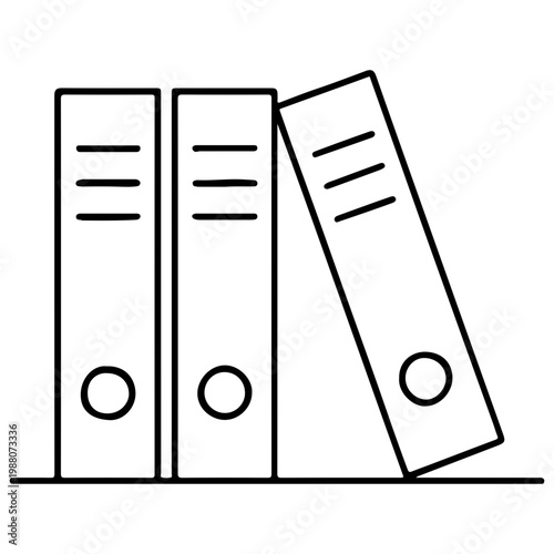 Three ring binders office supplies filing organization