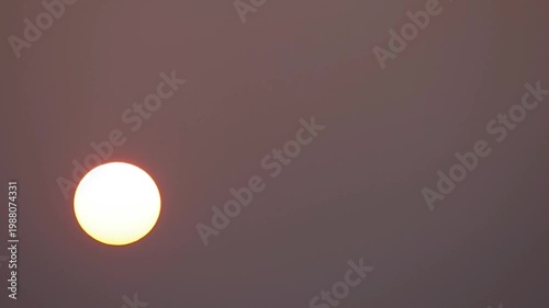 Southern Urals, Southern Kraka ridge in summer: sunrise in the mountains, sped up by 5 times.