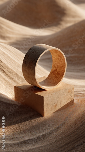 close up of a wooden box