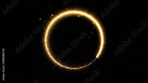 Solar Eclipse in Outer Space.