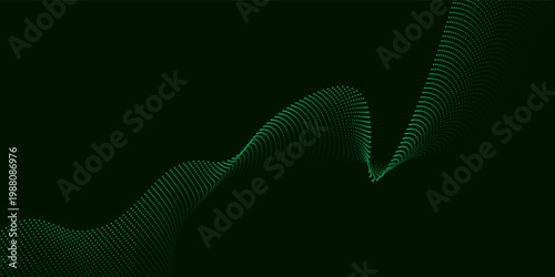 Green neutral old abstract motion on a dark background decorate  decoration  design  modern simple art wave wallpaper light good